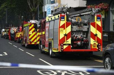 Woman and child taken to hospital after fire sparked by ‘deodorant can’ in Southgate