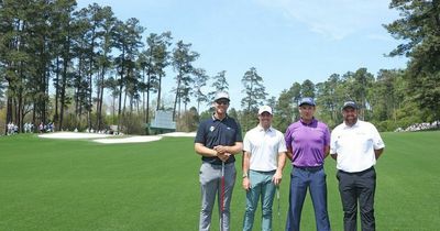 Masters 2022: Shane Lowry shares snap with Rory McIlroy, Seamus Power and Padraig Harrington ahead of Augusta major