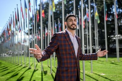 NBA player Kanter out to corner UN rights chief on China