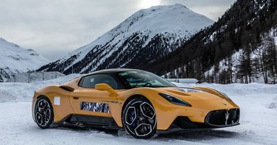 Maserati MC20 joins supercar showcase at five star Ayrshire hotel for Cannonball Grand Highlands Tour