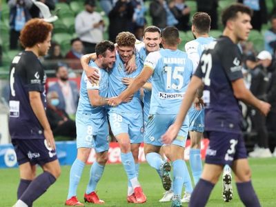 Leckie double helps City rout Sydney FC