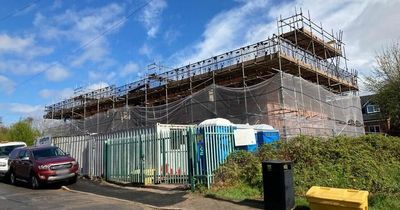 Air ambulance and police called to Nottingham building site after medical emergency