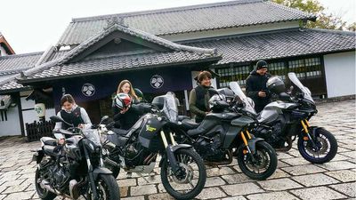 Watch A Pack Of Yamaha Riders Go Back To The Company's Hometown