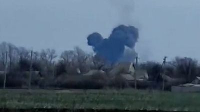 Fries The Limit: Russian Fighter-Bomber Jet Down In Flames