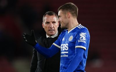 Jamie Vardy return date unclear, admits Brendan Rodgers