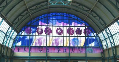 Artist 'insulted' over decision to cover up stained glass window in Newport Market