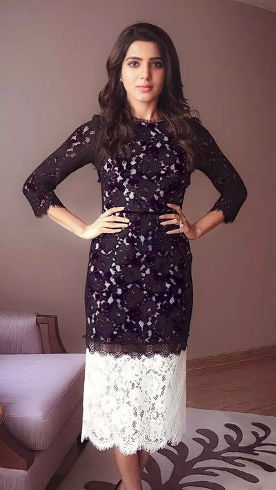 Samantha Ruth Prabhu keeps her casual off-duty looks edgy and chic. See pics