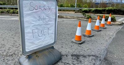 Tesco petrol stations close after running out of fuel