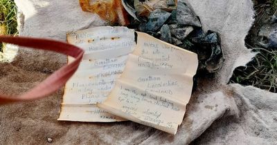 Notes written by teen girls looking for boyfriends 56 years ago found in river