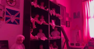 Couple capture 'haunted' doll moving at night like 'ghost child is playing with it'