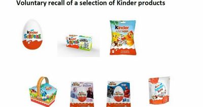 Ferrero adds to Kinder products being recalled amid salmonella fears