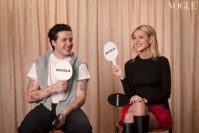 Brooklyn Beckham and Nicola Peltz reveal nerves, tears and wedding plans in fun game of Mr & Mrs