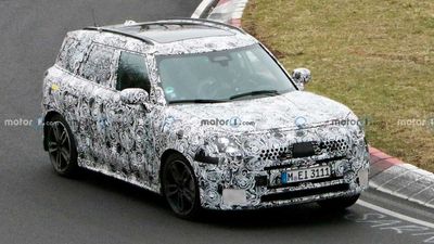 Mini Countryman S Spied Lapping The Nurburgring