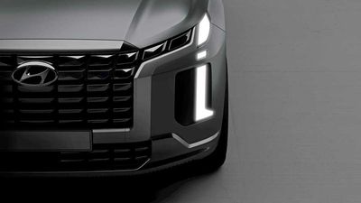 2023 Hyundai Palisade Teaser Shows Lights And Grille, Debuts April 13