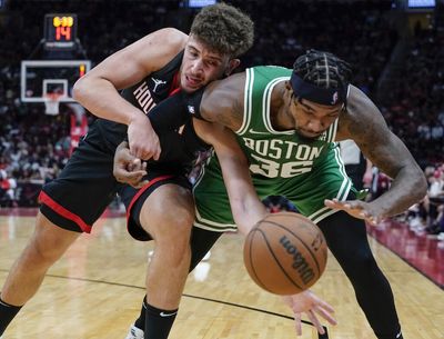 Boston Celtics point guard Marcus Smart opens up on pushing Jaylen Brown, Jayson Tatum, shifting the season’s energy