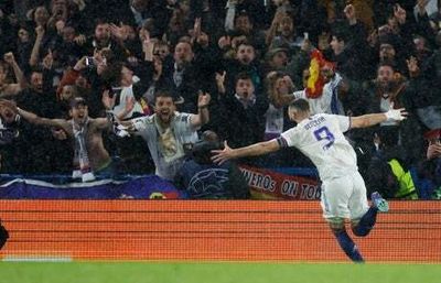 Watch Karim Benzema cut down Chelsea’s Champions League dreams with stunning hat-trick for Real Madrid