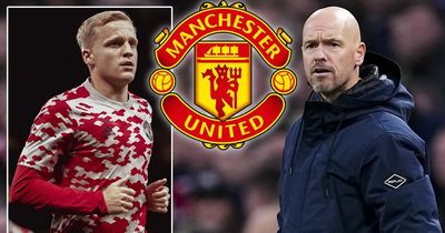 Erik Ten Hag's Man Utd blueprint including reunion with "star" Donny van de Beek