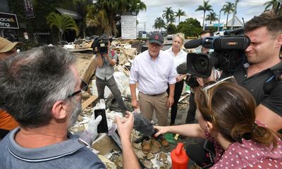 Scott Morrison caves in to co-funding Queensland flood resilience package after fierce criticism