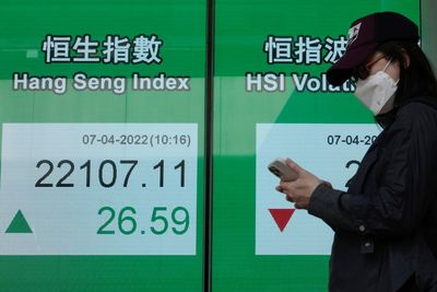Asian shares track Wall St retreat on interest rate worries