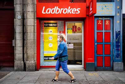 Ladbrokes owner boosted by high street bookies amid online slowdown