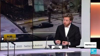 Pro-Russian accounts share images falsely suggesting Bucha massacre was staged