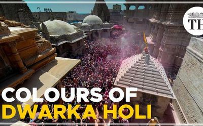 Watch | How is Holi celebrated in Dwarka?