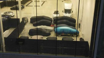 Two Tesla Cybertrucks Spotted At Giga Texas Ahead Of "Cyber Rodeo"