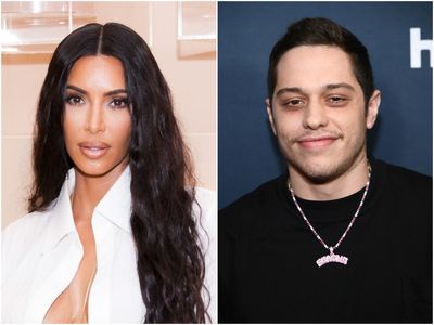 Pete Davidson gave Kim Kardashian outfits from their first kiss for Valentine’s Day