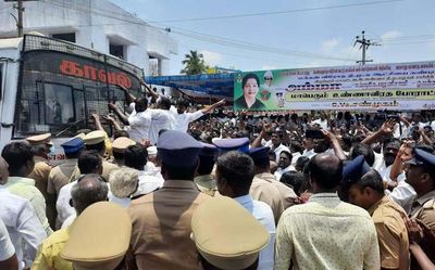 AIADMK workers defy police order in Villupuram, arrested