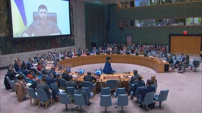 War in Ukraine: Zelensky demands Russia's exclusion from UN Security Council