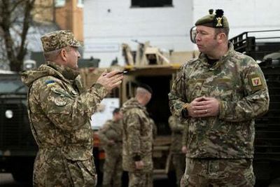 UK looks to supply armoured vehicles to Ukraine as British forces demonstrate weapons