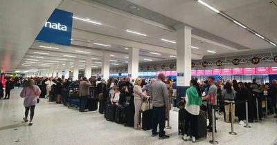 Reporter lucky to beat worst of airport chaos but for many it's 'chaos' and 'scary'