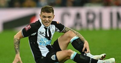 Kieran Trippier offers injury update as Newcastle star works towards return