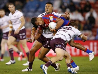 Manly's late surge downs Newcastle in NRL
