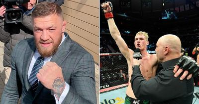 Conor McGregor sends message of support to Irishman Ian Garry ahead of UFC return