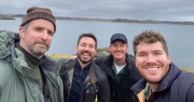 Martin Compston's 'Scottish Fling' as he travels to Isle of Harris with pals