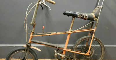 Nottingham Raleigh Chopper bike which nearly went in skip now sells for almost £700
