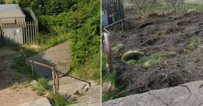 Landowner buried footpath under tons of earth after dispute with residents