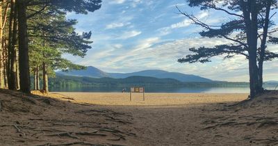 The secret lochside location that's the only award-winning freshwater beach in Scotland