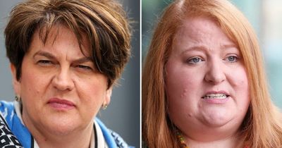 Arlene Foster and Naomi Long in bitter online spat over policies on Stormont power-sharing