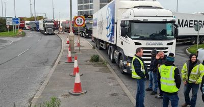 Truckers' protest set to put Dublin into 'complete lockdown' for a week