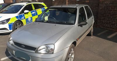 Nottinghamshire Police seize car after discovering man had been driving for 35 years without licence