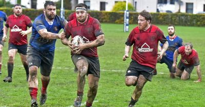 Spectacular scenes from Linlithgow Reds rugby squad over the weekend