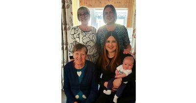 Five generations of Ayrshire family celebrate with special photo