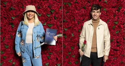 ITV Coronation Street and Emmerdale stars grab their roses as they hit red carpet for magical night at Beauty and the Beast