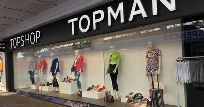 Empty Topman and Topshop in Swansea city centre filled with new clothing retailer