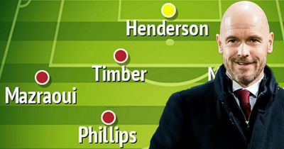 How Man Utd could line up under Erik ten Hag as Paul Pogba set to lead summer exodus