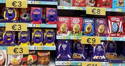 The calories in Ireland's favourite Easter Eggs from supermarkets like Tesco and Dunnes