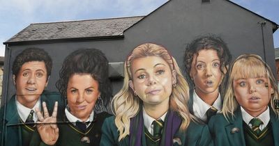 Channel 4 reveal changes to Derry Girls mural ahead of third and final series