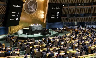 Russia suspended from human rights council after UN general assembly vote